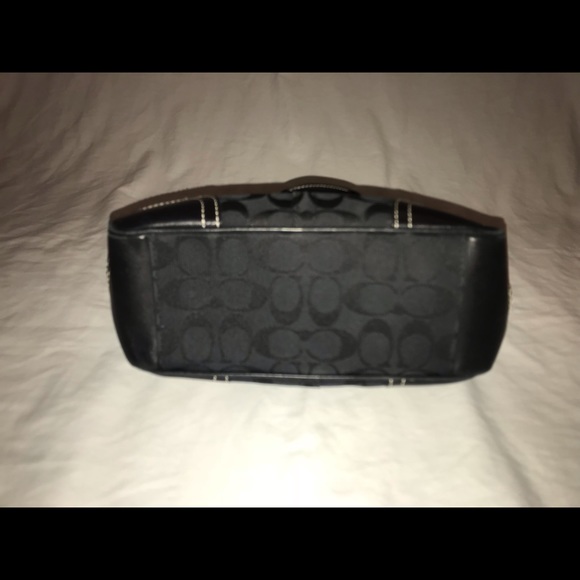 Black Signature Coach Tote Bag - Picture 7 of 7